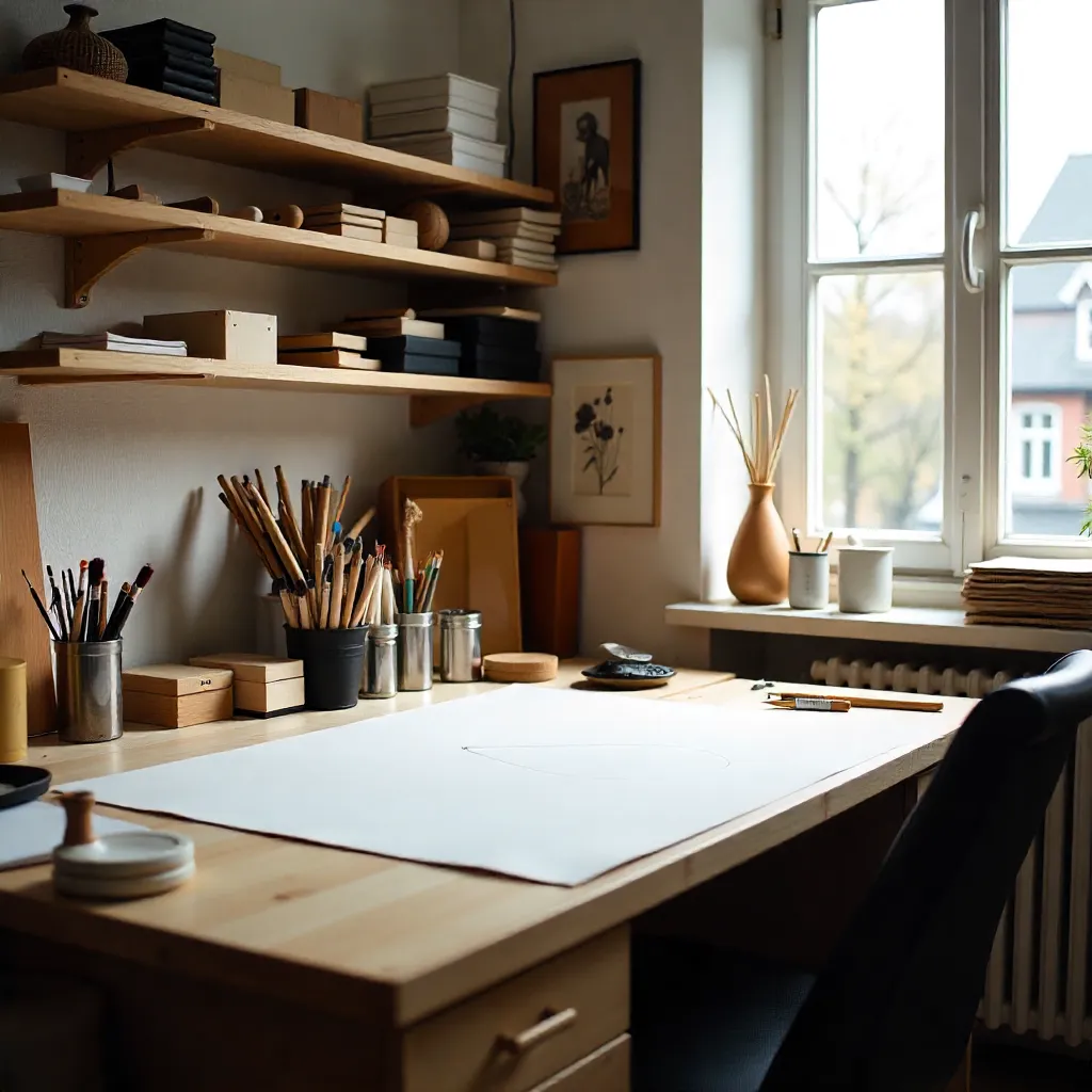 Travel-ready storage tube for artists on the move