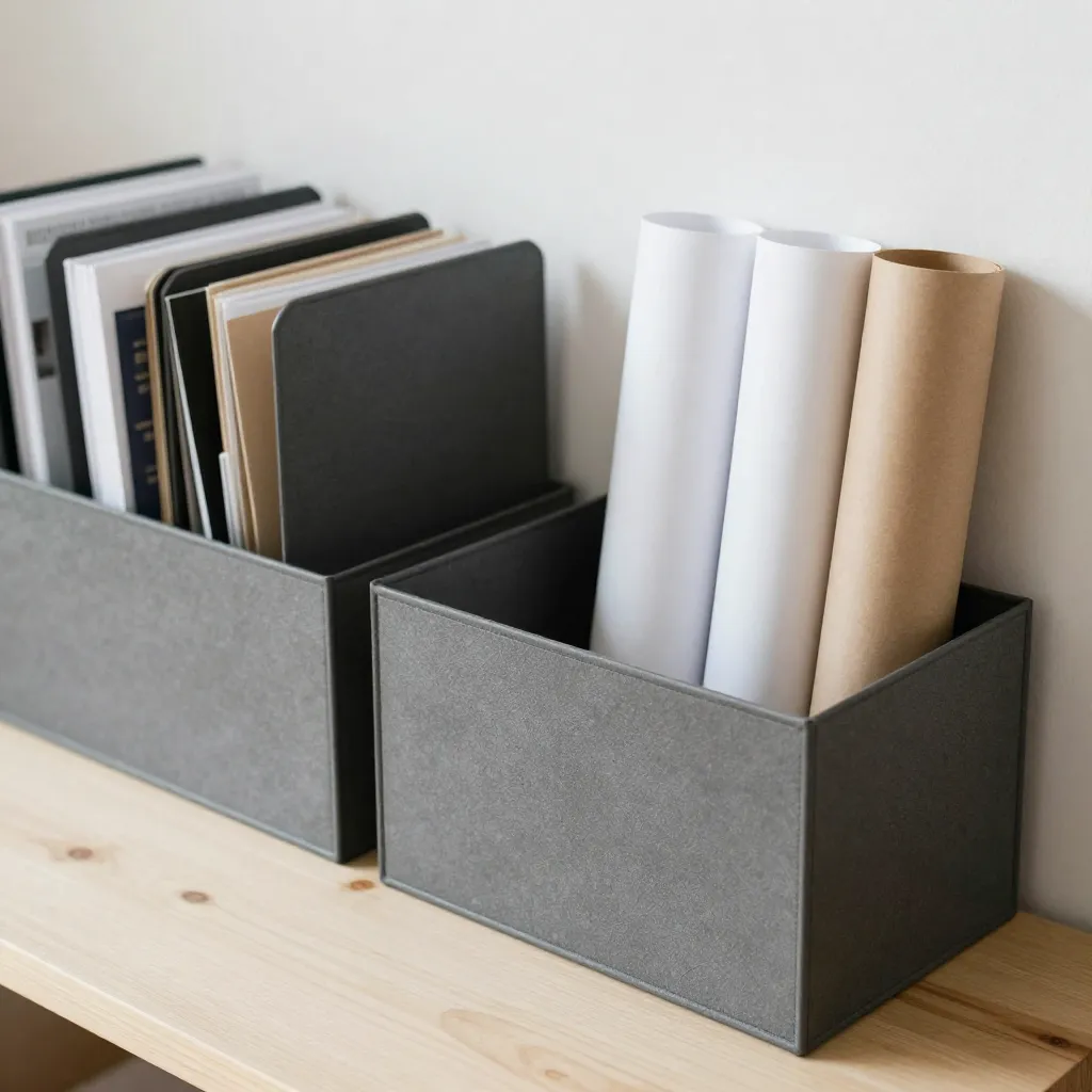 Accessible storage tube arrangement